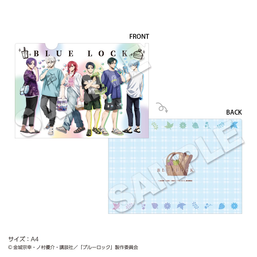 クリアファイル シャボン玉