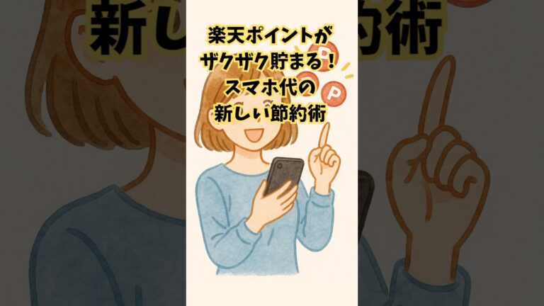 楽天モバイルでポイント倍増術！