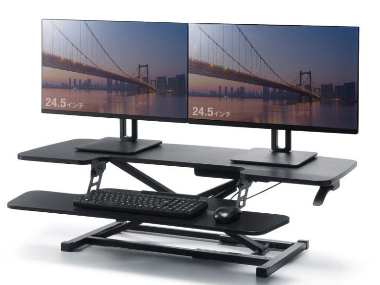 サンワ、水面上昇！昇降可能なデスク登場