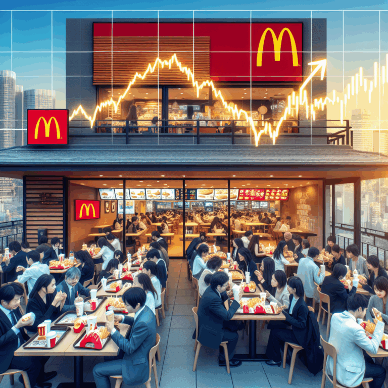 マクドナルド、連続増配と再成長狙う！株価注目の日本企業。