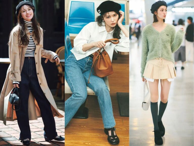 「ベレー帽で差をつける！おしゃれコーデ8選」