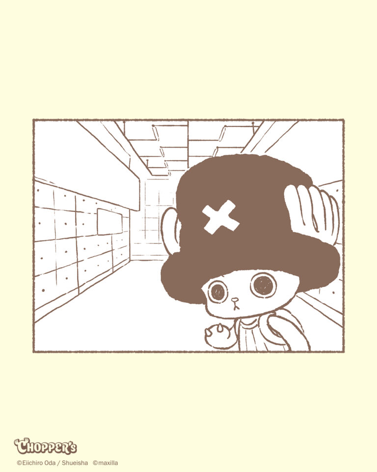 「チョッパーの可愛い真似絵公開！」