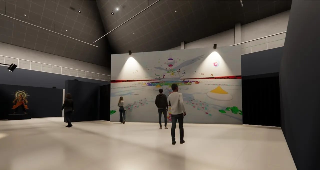 「劇場公開15周年記念 サマーウォーズ展」OZ世界