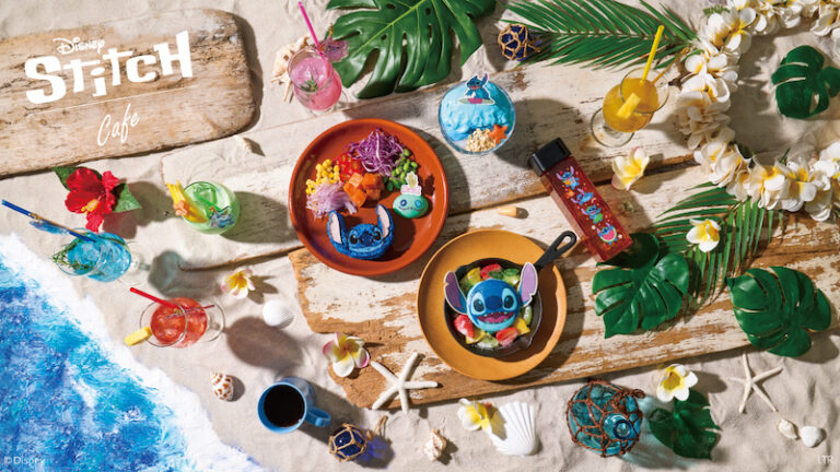 【期間限定!!】ディズニー・アニメーション映画『リロ&スティッチ』のスペシャルカフェ「スティッチ」OH MY CAFEが6月20日(金)から東京、7月10日(木)から愛知でオープン😉💙🌺✨