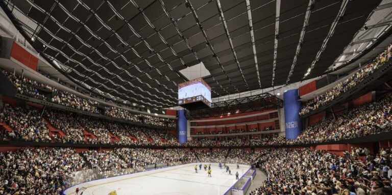 「アヴィーチー・アリーナ」が音響天井刷新！