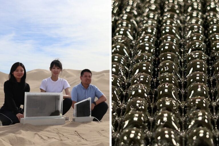 「窓サイズの水生成パネル登場！電源不要」