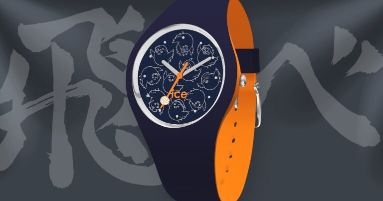 ハイキュー!!×アイスウォッチ、烏野高校モデルが新登場！バレー秒針に注目！