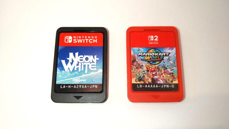 「Nintendo Switch 2」も苦味？ゲームカード比較！