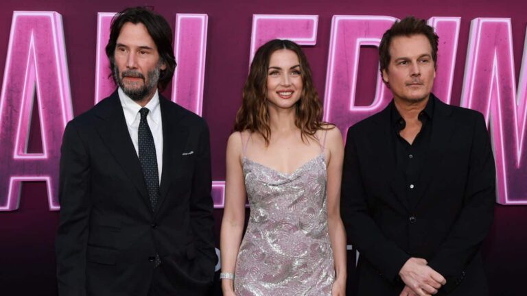 キアヌ・リーブス、バレリーナでアクション熱！