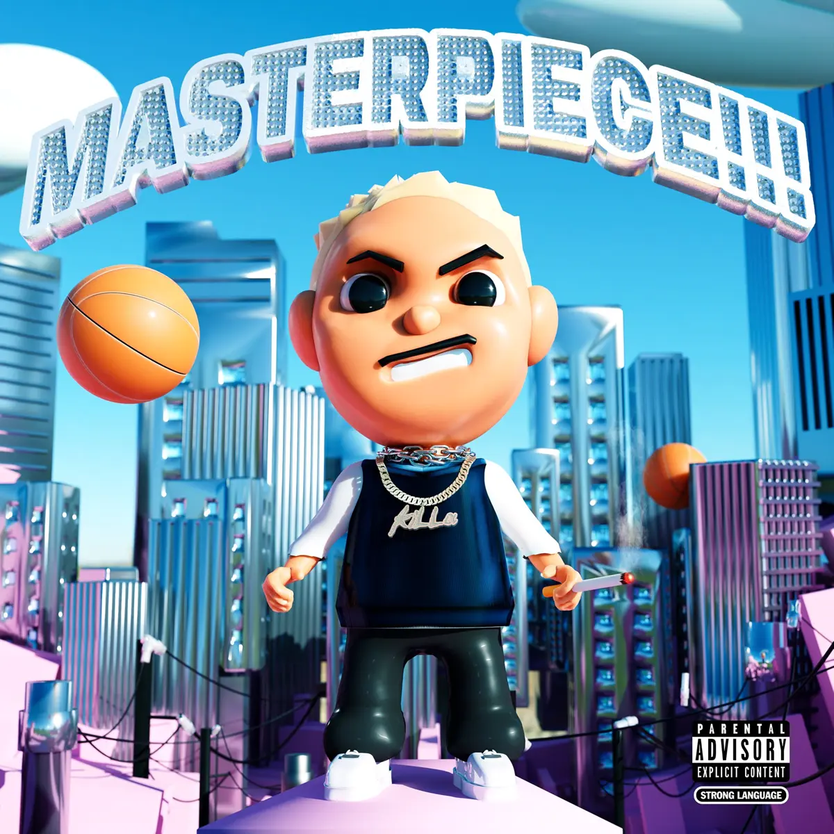 YDIZZYのアルバム『MASTERPIECE!!!』ジャケット