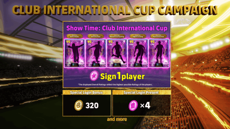 クラブインターナショナルカップキャンペーン
