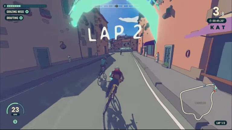 自転車セミオープンワールド『Wheel World』7月23日発売！レースで世界を救え！