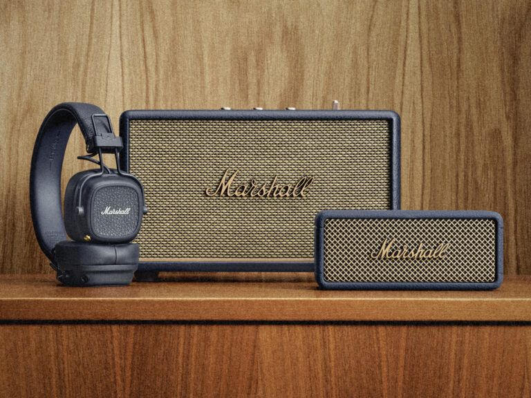 「Marshall、新色「Midnight Blue」に注目！ヘッドフォン＆BTスピーカー登場」
