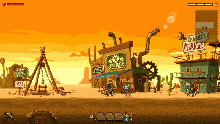 無料で遊べる『SteamWorld Dig』！続編も約100円セール中！