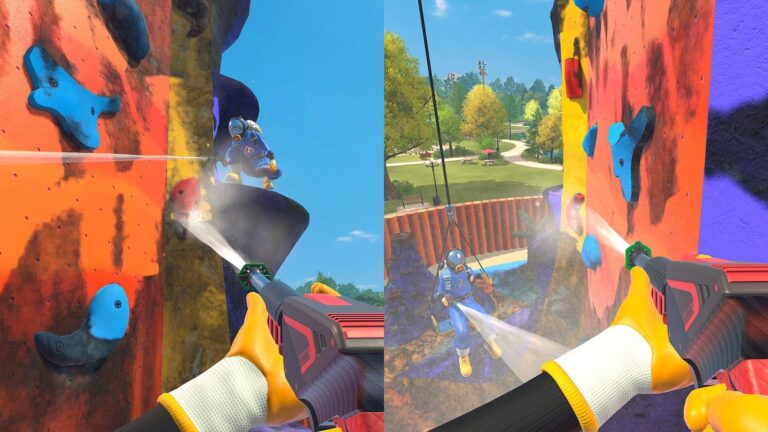 「高圧洗浄シム2新兵器登場！多彩なギミックで高所の汚れ攻略」