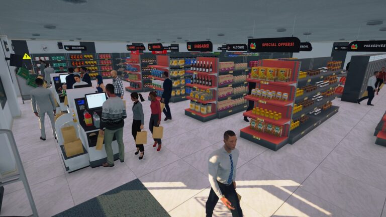 「『Supermarket Simulator』正式リリース！オンライン注文機能追加」