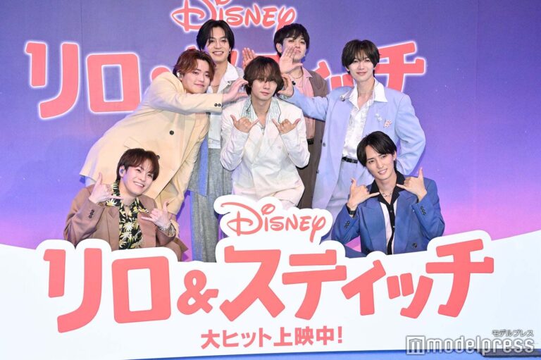 「トラジャ、リロ＆スティッチで7人揃い熱唱！」