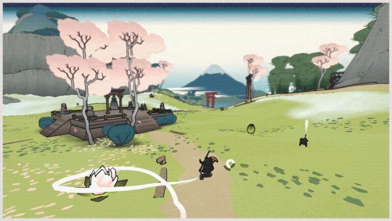 「心癒す日本画風ゲーム、Steam登場！」