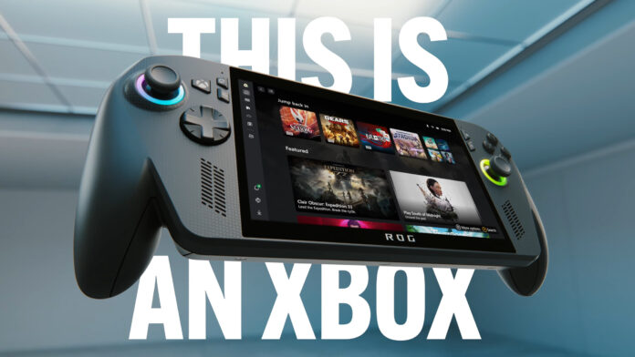 「Microsoft、ASUS ROG Xbox Allyで携帯ゲーミング革新！」