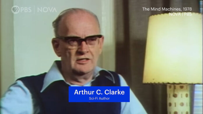 「アーサー・C・クラーク、AI台頭を1978年に予言！」