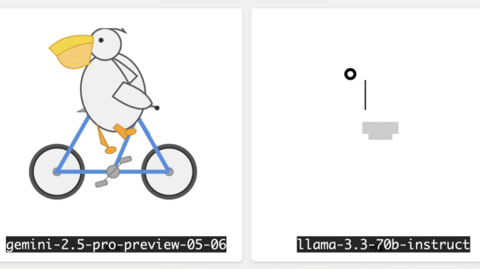 「ペリカン自転車描写、AI対決の結果は？」