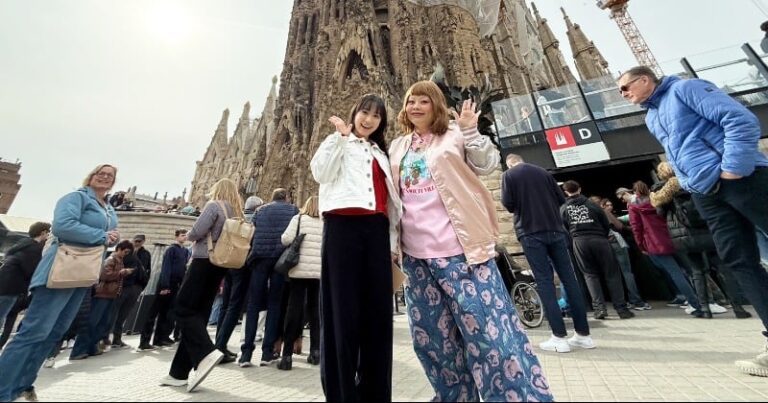 「芦田愛菜、サグラダ・ファミリアで知識爆発！」