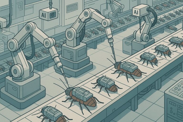 サイボーグ昆虫、量産時代突入！