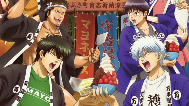 「銀魂×E-DINER」夏祭りコラボカフェ！ 限定グッズ＆屋台メニュー登場！