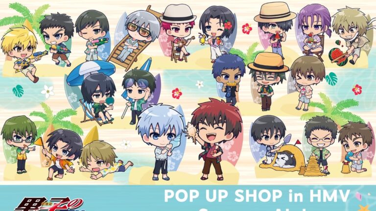 「黒子のバスケ×HMV」夏限定ポップアップ！アロハシャツグッズ展開！