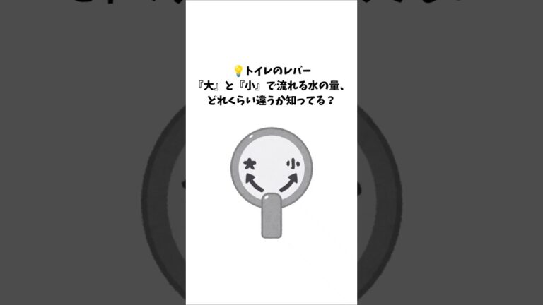 トイレで簡単！水道代節約術✨