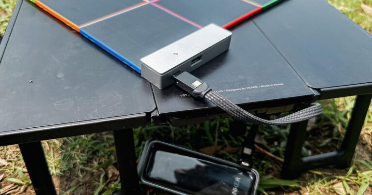 軽量ブロック型ソーラー、キャンプや災害時に最適！