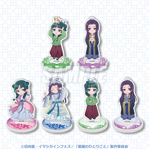 ちびアクリルスタンドフィギュア 全6種セット