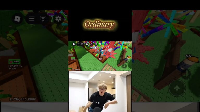 NOOB  ordinary　#growagarden #roblox #庭を成長させる #ヒカキン #ヒカマニ #shorts