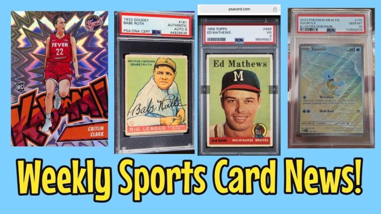 PSA 🤝 口ひげ | ポケモンがスポーツカードを席巻！ | ドアダッシュのワックスボックス？！ | その他週刊ニュース