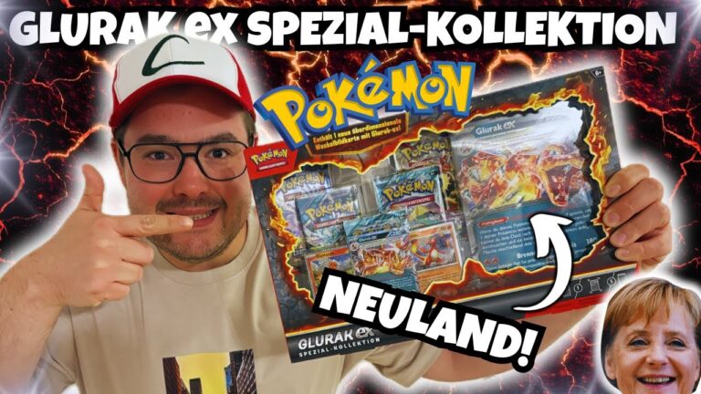 Es WACKELT im KARTON! Die NEUE Pokemon GLURAK ex Spezial Kollektion