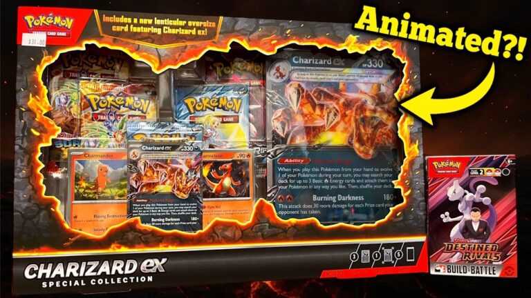 史上最高のポケモンジャンボカード！ – リザードンEXスペシャルコレクションがオープン！