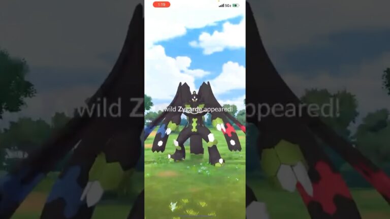 ポケモンGOに野生のジガルデ登場？！ #shorts #pokemon