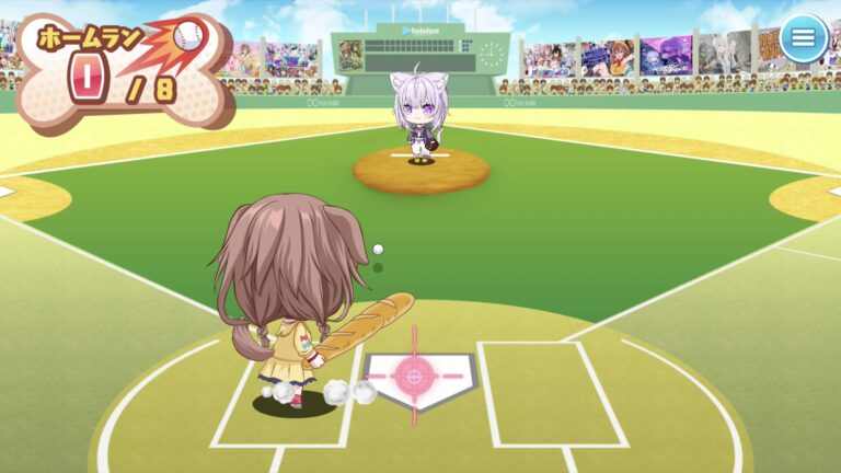 ［プレイレポ］ホロライブゲーマーズの戌神ころねさんがひたすらホームランを打つ！「ころさんのホームWAN!ダービー」は，あの高難度ゲームのオマージュ!?