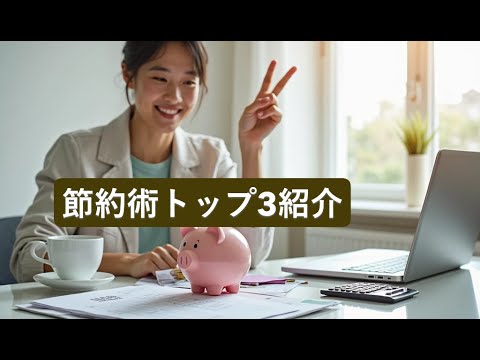 「注目の節約術トップ3を発表！」