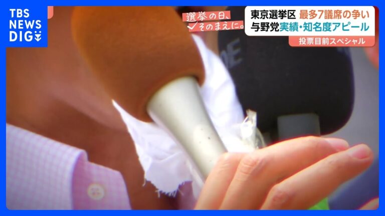 東京選挙区、32候補の激戦！物価高対策とSNS活用が鍵となる選挙戦！