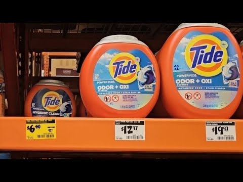 「ホームデポお得情報！ランドリークリアランス」