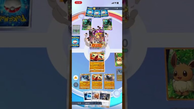 後はオレに任せろ！ウソッキーの強化されたとうしのずつきで4エネギラティナEXを粉砕！！ #shorts #ポケモン #ポケポケ #pokemon