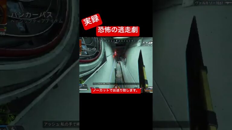 逃げた先にあったものとは… #ゲーム実況 #apexlegends #apex #エペ #えーぺっくす #ホラー #アッシュ