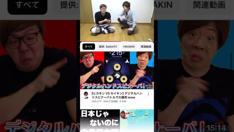 HIKAKINバイブレーション発言