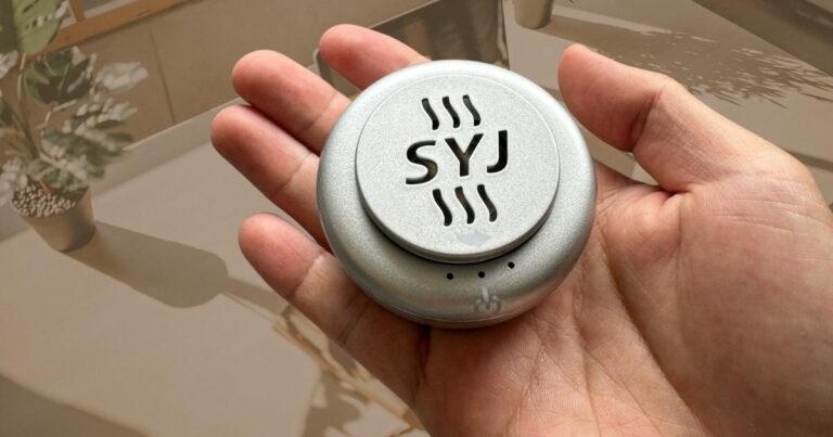 「充電式お香ガジェット、火なしで便利！」