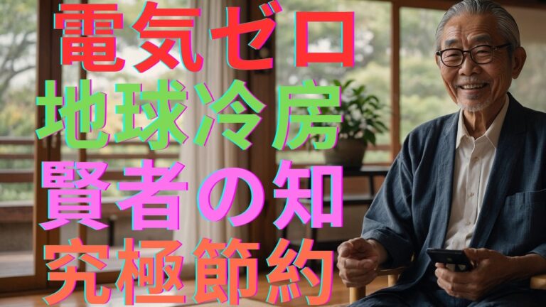 「電気代ゼロ！賢者の冷房術」