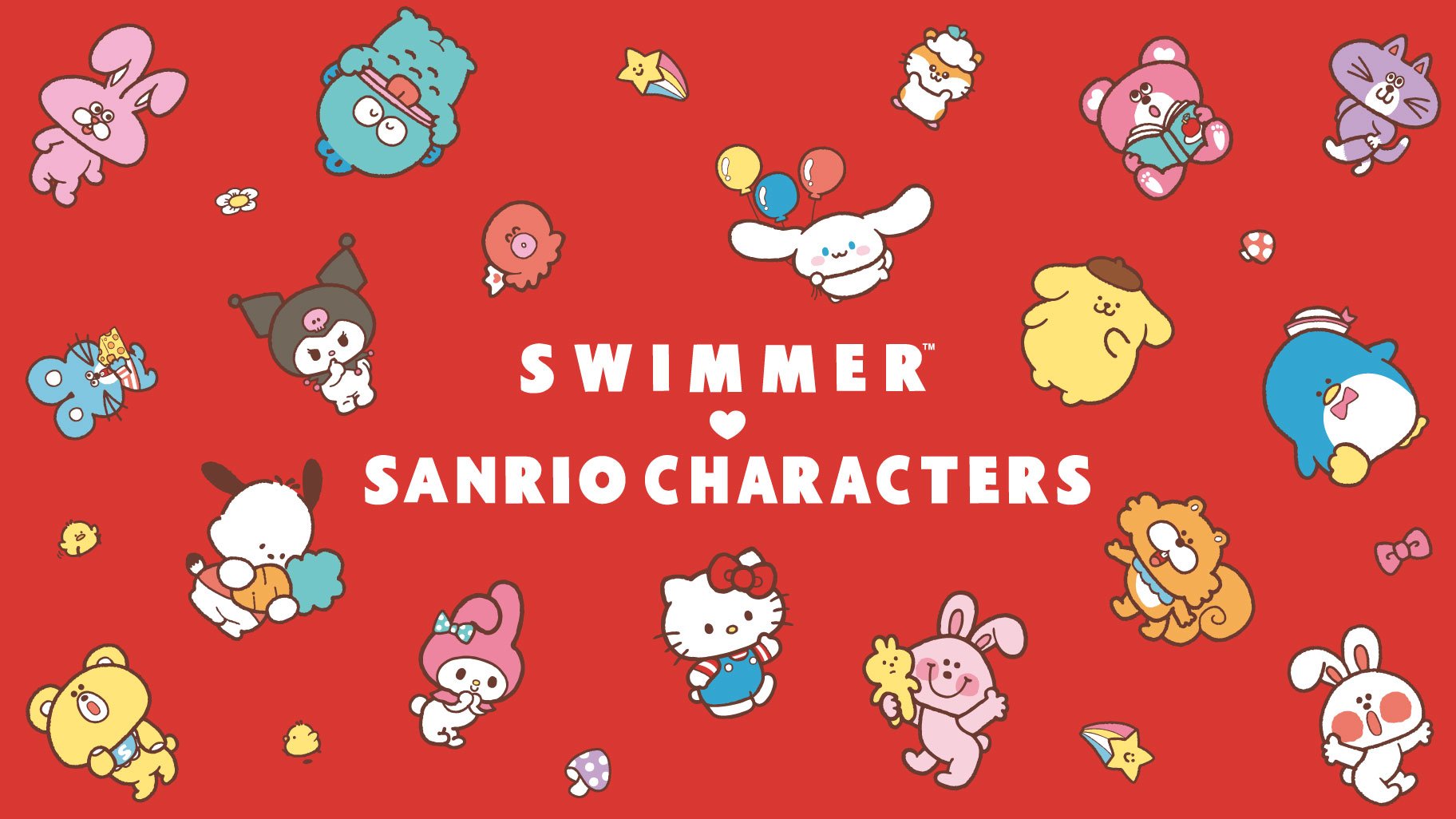「SWIMMER×サンリオ」
