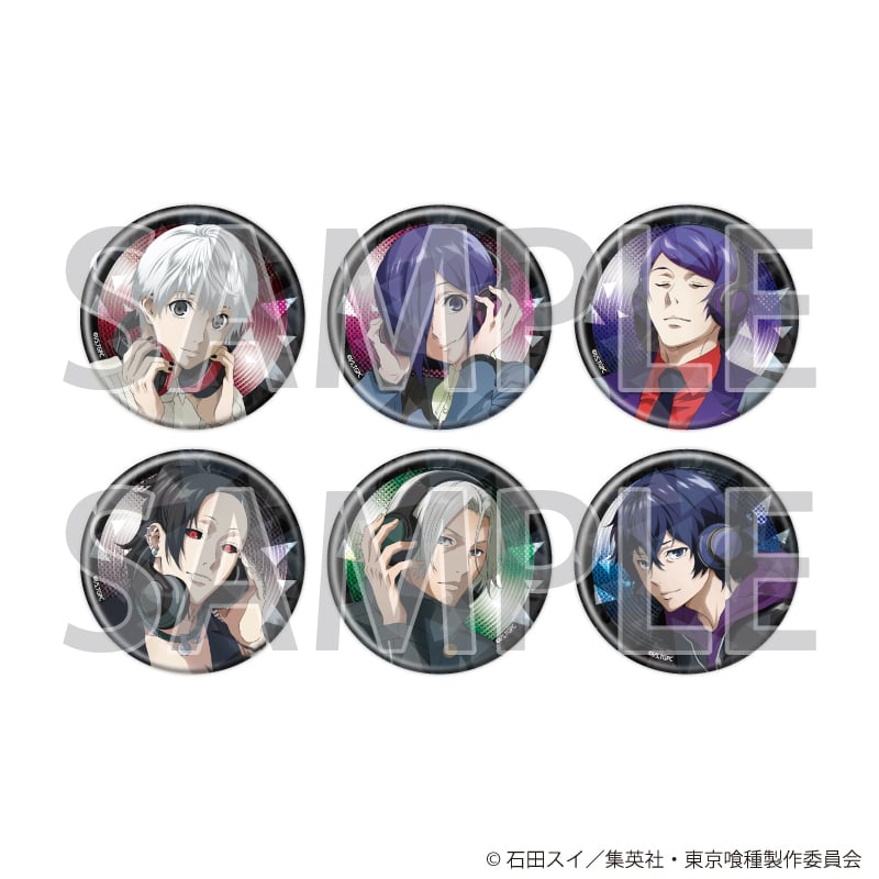ホログラム缶バッジ