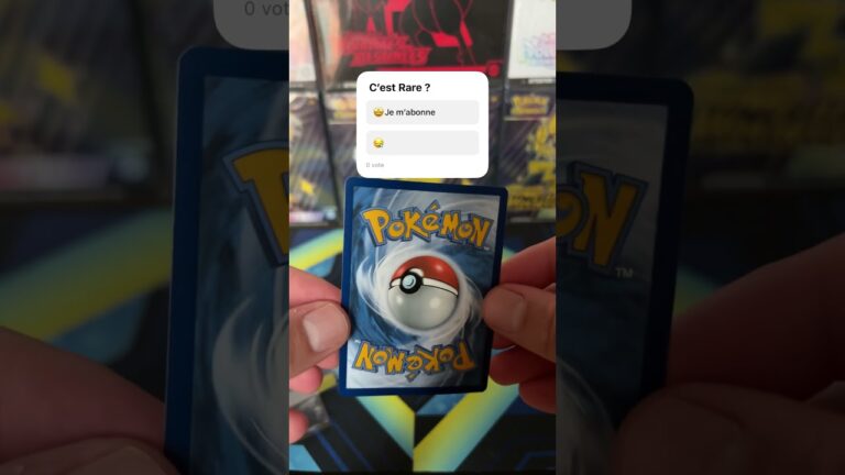 Carte Pokémon Rare ?😵