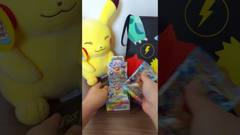 🔥 DID I GET THE SECRET CARD?! 😱 Japanese Pokémon Terastal Debut!  #ポケモンカード  #japanesepokemoncards